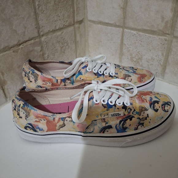 Vans Disney Princess Shoes Size 8 - Picture 2 of 10